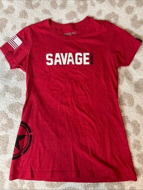 NWOT | Savage Barbell Tee